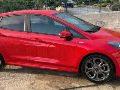 Usata Ford Fiesta ST-Line 125 CV (91 kW) 2021 Rosso Utilitaria