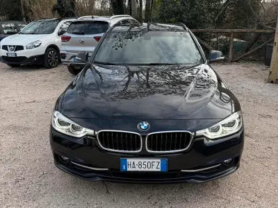 Usata BMW 318 Comfort Edition 150 CV (110 kW) 2017 Nero Station wagon