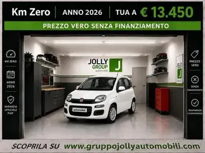 Nuova Fiat Panda Icon 65 CV (47 kW) 2026 Bianco Utilitaria