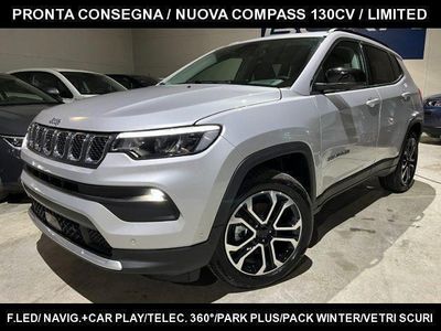 usata Jeep Compass 1.3 Turbo T4 2WD Limited/Telecam °3