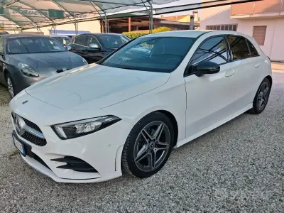 Usata Mercedes A180 Premium 116 CV (85 kW) 2018 Bianco Berlina