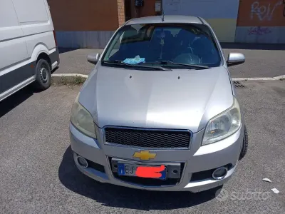 Usata Chevrolet Aveo 84 CV (61 kW) 2011 Grigio Berlina