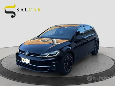 Usata VW Golf VII Sport 150 CV (110 kW) 2018 Nero Berlina