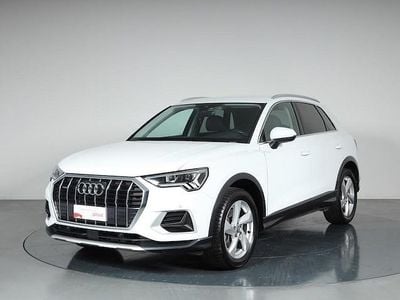 Usata Audi Q3 Advanced 190 CV (139 kW) 2019 Bianco ghiacciaio metallizzato SUV