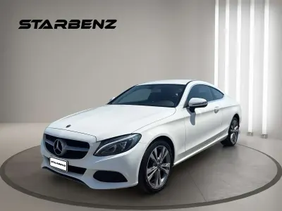 Usata Mercedes C220 Premium Plus 170 CV (125 kW) 2018 Bianco Coupé