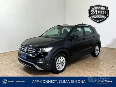 Usata VW T-Cross Style 95 CV (69 kW) 2019 Nero SUV
