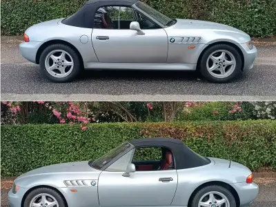 Usata BMW Z3 140 CV (102 kW) 1997 Grigio Cabrio
