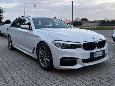Usata BMW 520 M Sport 190 CV (139 kW) 2019 Bianco perla Station wagon