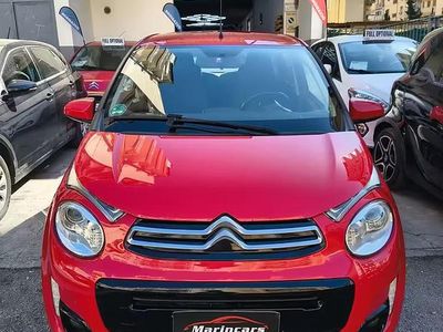 Usata Citroën C1 PureTech 82 CV (60 kW) 2015 Rosso Utilitaria