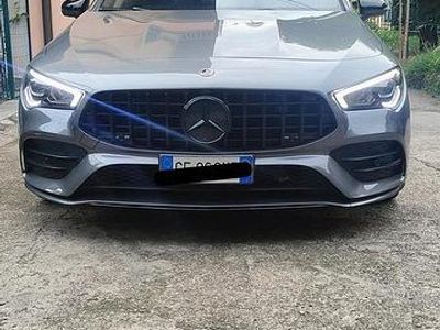 Usata Mercedes CLA180 136 CV (100 kW) 2021 Grigio Berlina