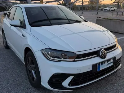 Usata VW Polo R-line 95 CV (69 kW) 2023 Bianco Utilitaria