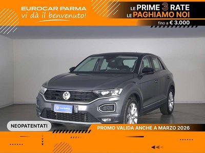 Usata VW T-Roc Advance 116 CV (85 kW) 2020 Indium grey metallizzato SUV