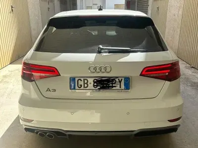 Usata Audi A3 150 CV (110 kW) 2020 Bianco Berlina