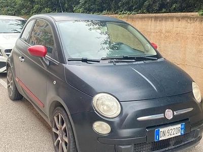 Usata Fiat 500 2008 Nero Utilitaria