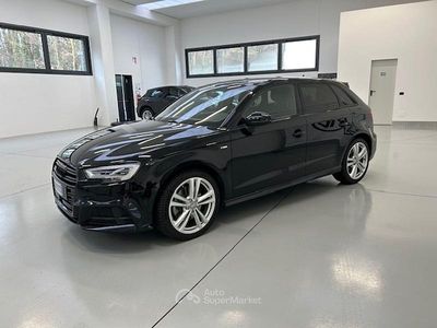 Usata Audi A3 S-Line 150 CV (110 kW) 2019 Nero Berlina