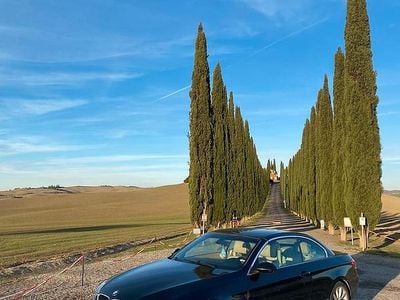 Usata BMW 320 Cabriolet 177 CV (130 kW) 2009 Nero Cabrio