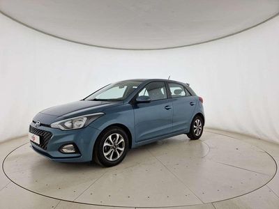 Usata Hyundai i20 75 CV (55 kW) 2019 Blu Utilitaria