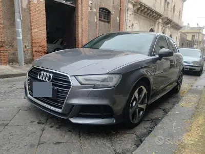Usata Audi A3 116 CV (85 kW) 2018 Grigio Berlina
