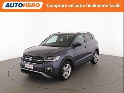 Usata VW T-Cross Advance 110 CV (80 kW) 2021 Grigio SUV