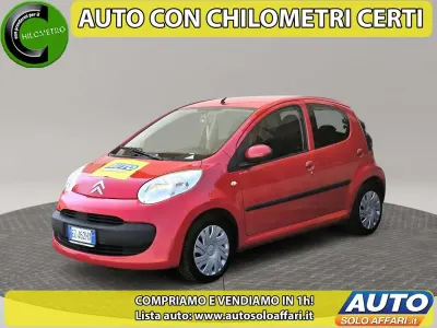 Usata Citroën C1 68 CV (50 kW) 2008 Rosso Utilitaria