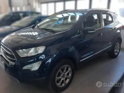 Usata Ford Ecosport 125 CV (91 kW) 2018 Blu SUV