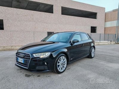 Usata Audi A3 Sport 116 CV (85 kW) 2018 Nero Berlina