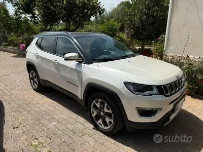 Usata Jeep Compass Limited 170 CV (125 kW) 2018 Bianco SUV