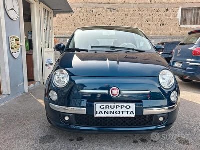 Usata Fiat 500C 69 CV (50 kW) 2015 Blu Cabrio