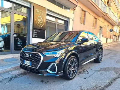 Usata Audi Q3 S-Line 150 CV (110 kW) 2020 Nero SUV