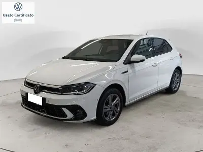Brugt VW Polo R-line 95 HK (69 kW) 2023 Hvid Hatchback