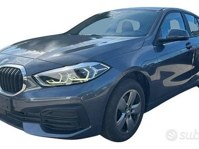 Usata BMW 118 Advantage 136 CV (100 kW) 2021 Grigio scuro Utilitaria