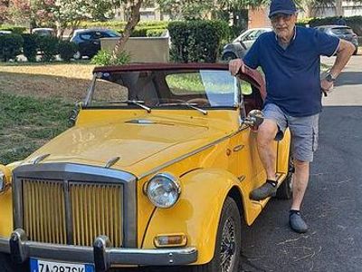 Usata Fiat 850 1960 Giallo Cabrio