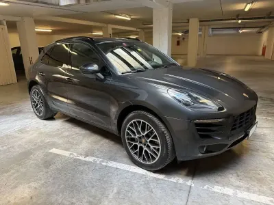 Usata Porsche Macan Turbo 400 CV (294 kW) 2017 Grigio SUV