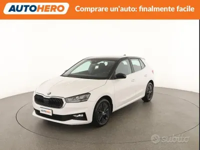 Usata Skoda Fabia Style 95 CV (69 kW) 2021 Bianco Utilitaria