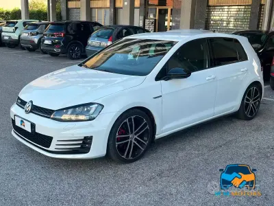 Usata VW Golf VII GTD 184 CV (135 kW) 2016 Bianco Berlina