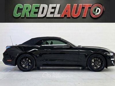 Usata Ford Mustang 290 CV (213 kW) 2018 Nero Cabrio