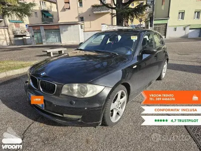 Usata BMW 120 177 CV (130 kW) 2007 Nero Utilitaria