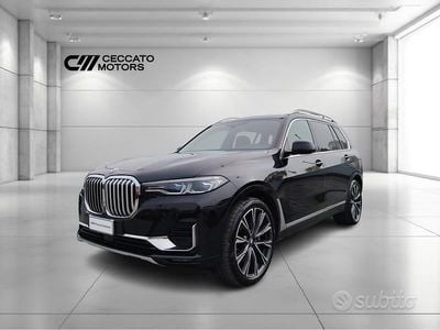 Usata BMW X7 Comfort Edition 265 CV (194 kW) 2021 Nero SUV