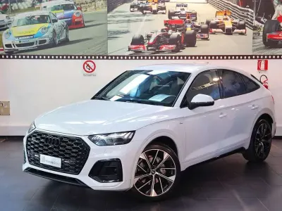 Usata Audi Q5 Sportback S-line plus 204 CV (150 kW) 2022 Bianco SUV