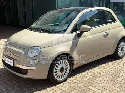 Usata Fiat 500 Lounge 95 CV (69 kW) 2012 Marrone Utilitaria
