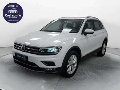 Usata VW Tiguan Advance 150 CV (110 kW) 2019 Bianco SUV