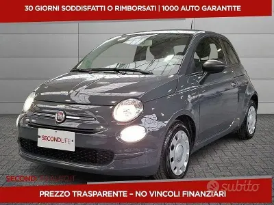Begagnad Fiat 500 70 HK (51 kW) 2021 Blå Sedan
