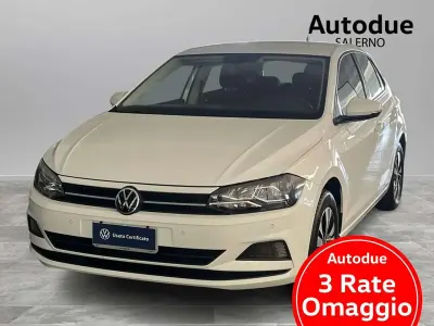 Begagnad VW Polo Comfortline 80 HK (58 kW) 2021 Vit Halvkombi