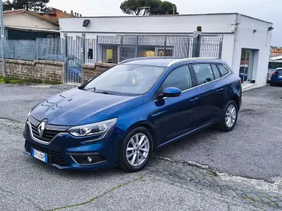 Usata Renault Mégane GrandTour Intens 110 CV (80 kW) 2018 Blu/azzurro Station wagon