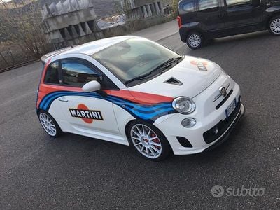 Usata Abarth 500 135 CV (99 kW) 2010 Bianco Utilitaria