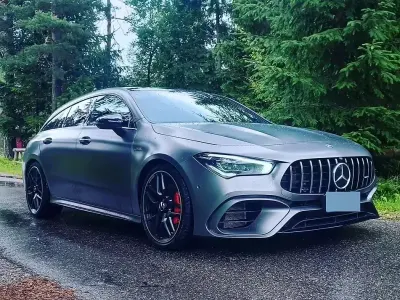 Usata Mercedes CLA45 AMG Shooting Brake AMG 421 CV (309 kW) 2021 Grigio Station wagon