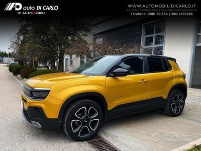 Usata Jeep Avenger Summit 100 CV (73 kW) 2023 Giallo SUV