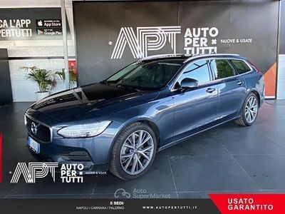 Usata Volvo V90 Inscription 235 CV (172 kW) 2018 Blu Station wagon