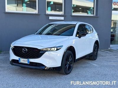 Usata Mazda CX-5 Homura-Line 184 CV (135 kW) 2024 Bianco / perlato SUV