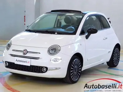 Usata Fiat 500C Lounge 69 CV (50 kW) 2017 Bianco Cabrio